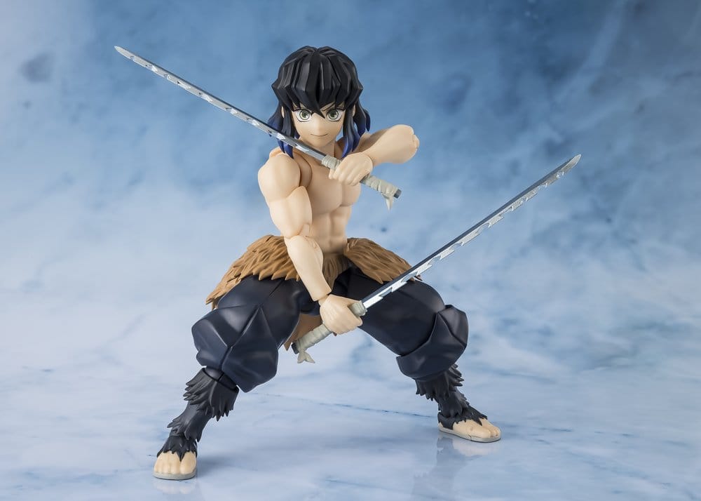 (Early Bird Pre-order) Demon Slayer: Kimetsu no Yaiba S.H.Figuarts Inosuke Hashibira Action Figure