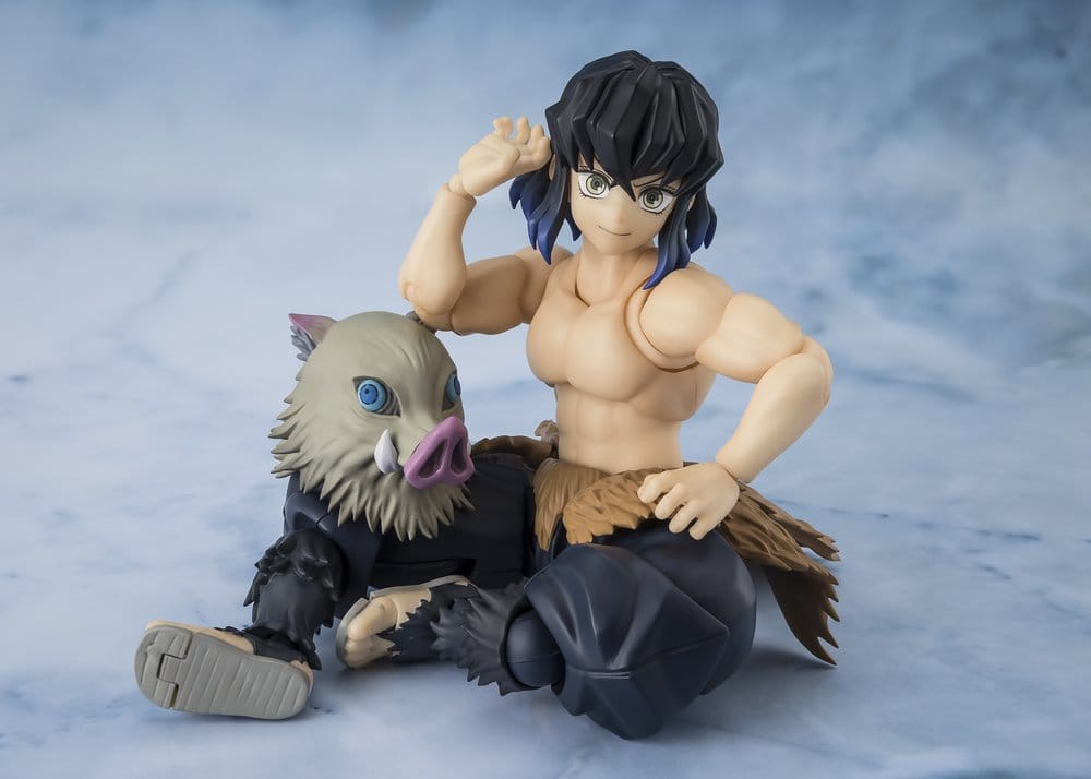 (Early Bird Pre-order) Demon Slayer: Kimetsu no Yaiba S.H.Figuarts Inosuke Hashibira Action Figure