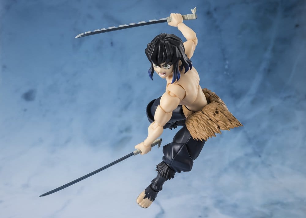 (Early Bird Pre-order) Demon Slayer: Kimetsu no Yaiba S.H.Figuarts Inosuke Hashibira Action Figure