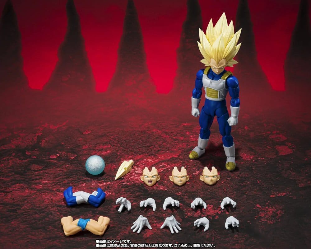 (Early Bird Pre-order) S.H.Figuarts Super Saiyan 3 Vegeta (Dragon Ball Daima) Action Figure
