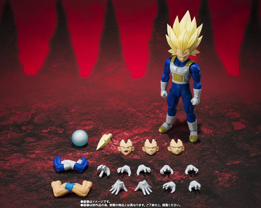 (Early Bird Pre-order) S.H.Figuarts Super Saiyan 3 Vegeta (Dragon Ball Daima) Action Figure