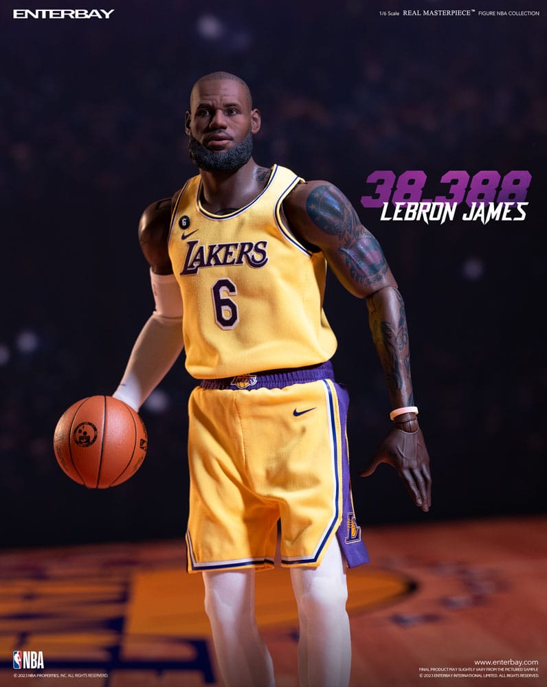NBA Real Masterpiece Series LeBron James (38,388 Points) 1/6 Scale Figure