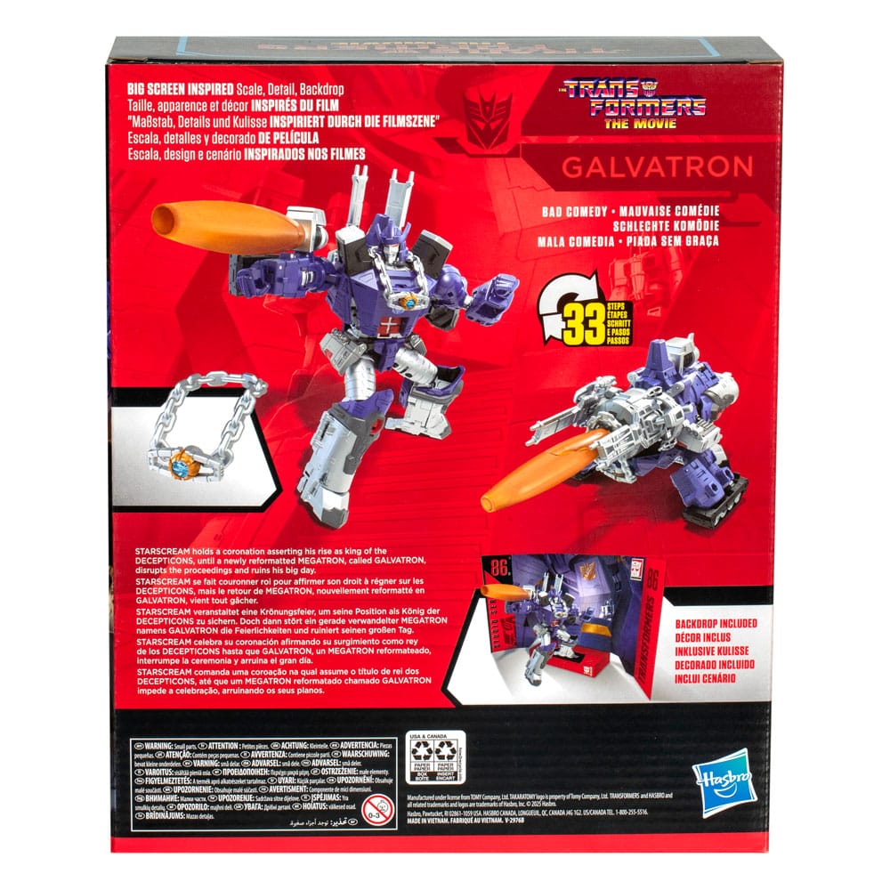 The Transformers: The Movie Studio Series 86-31 Leader Class Galvatron