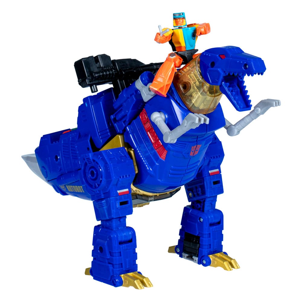 Transformers: Age of the Primes Leader Class G2 Universe Grimlock Action Figure with Autobot Wheelie