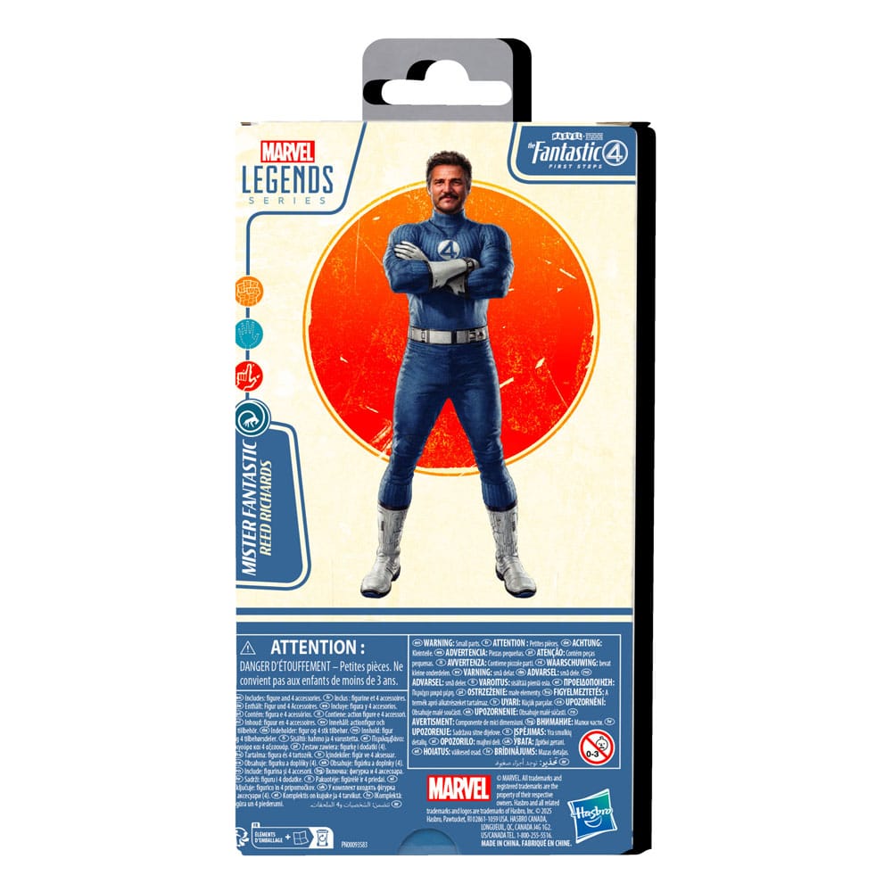 The Fantastic Four: First Steps Marvel Legends Mister Fantastic Action Figure