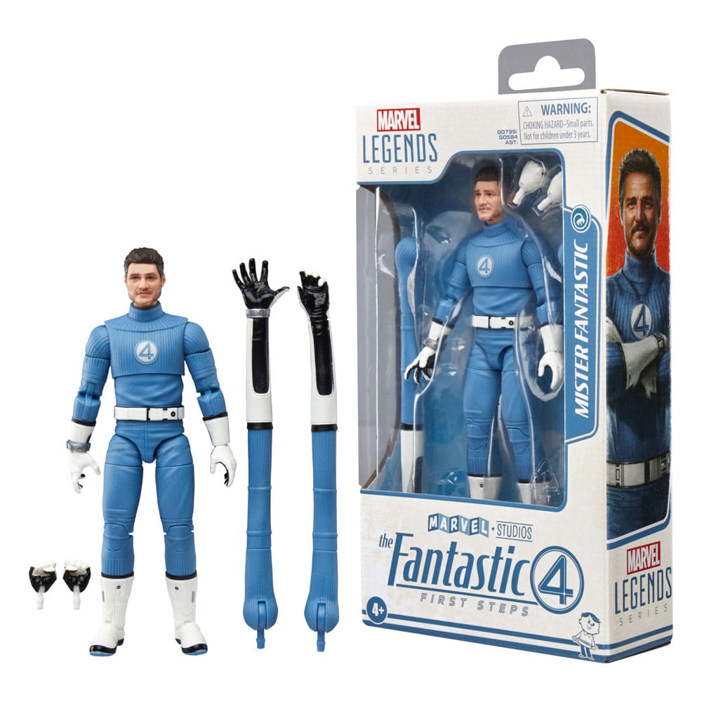 The Fantastic Four: First Steps Marvel Legends Mister Fantastic Action Figure