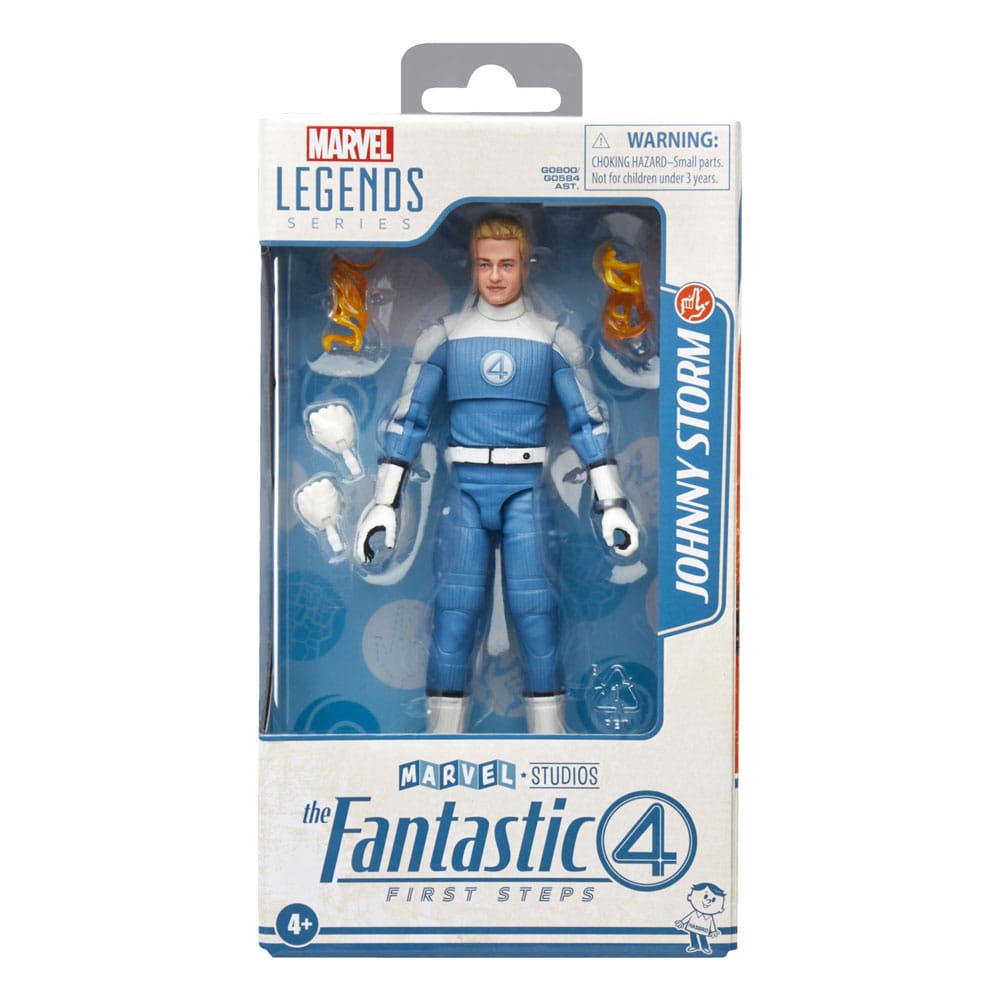The Fantastic Four: First Steps Marvel Legends Johnny Storm Action Figure