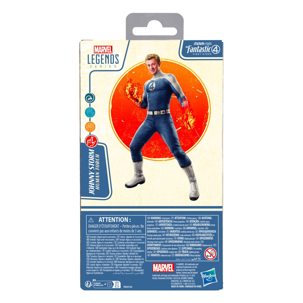 The Fantastic Four: First Steps Marvel Legends Johnny Storm Action Figure