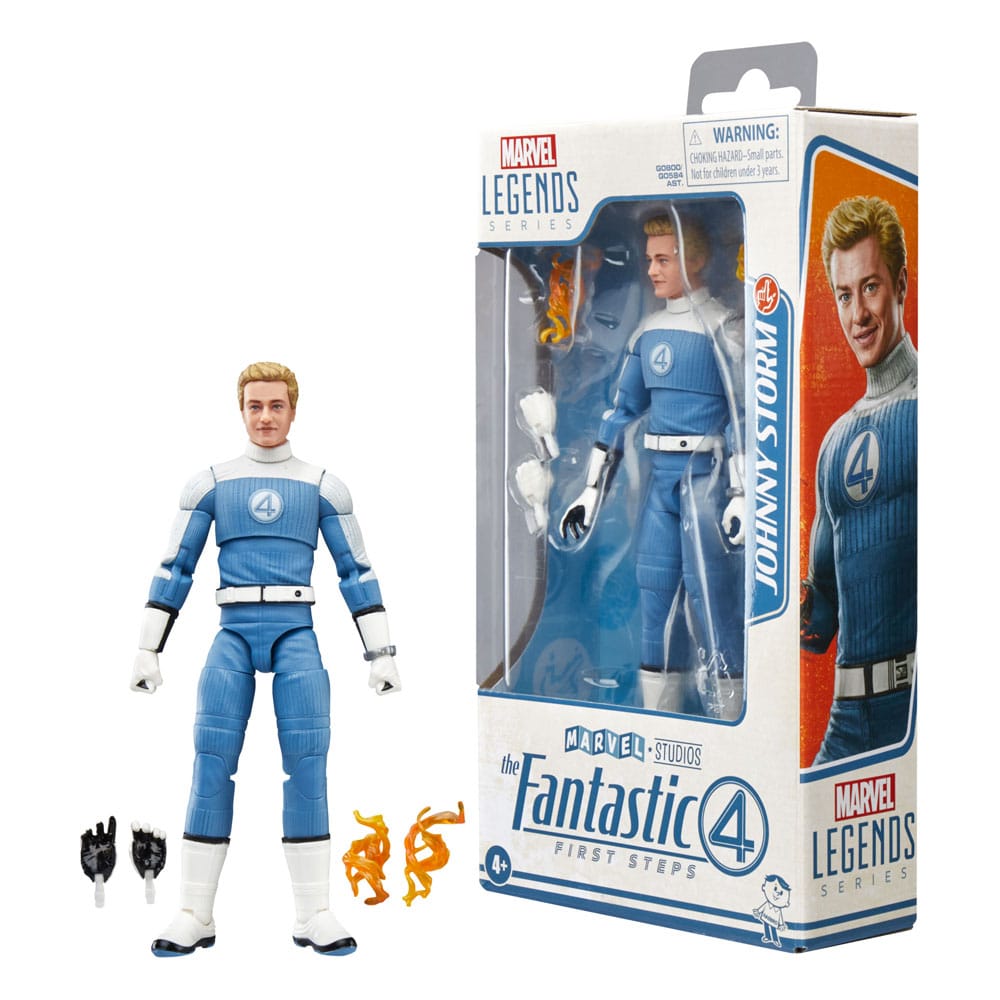 The Fantastic Four: First Steps Marvel Legends Johnny Storm Action Figure