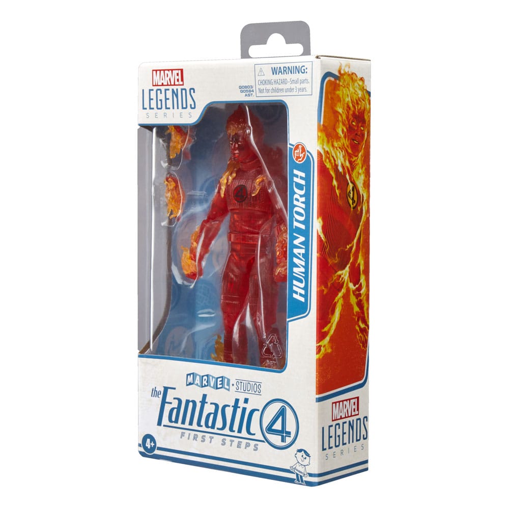 The Fantastic Four: First Steps Marvel Legends Human Torch Action Figure