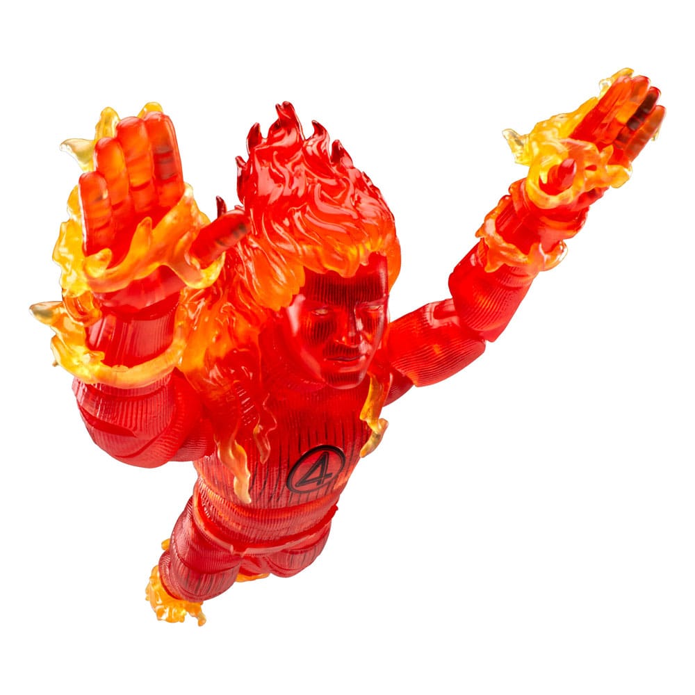 The Fantastic Four: First Steps Marvel Legends Human Torch Action Figure