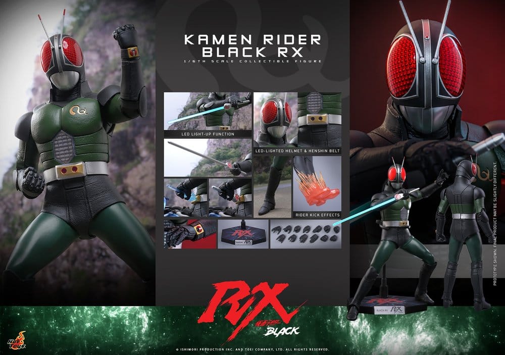 (Pre-order Deposit) Hot Toys Kamen Rider Black RX TMS179 Kamen Rider Black RX 1/6th Scale Collectible Figure