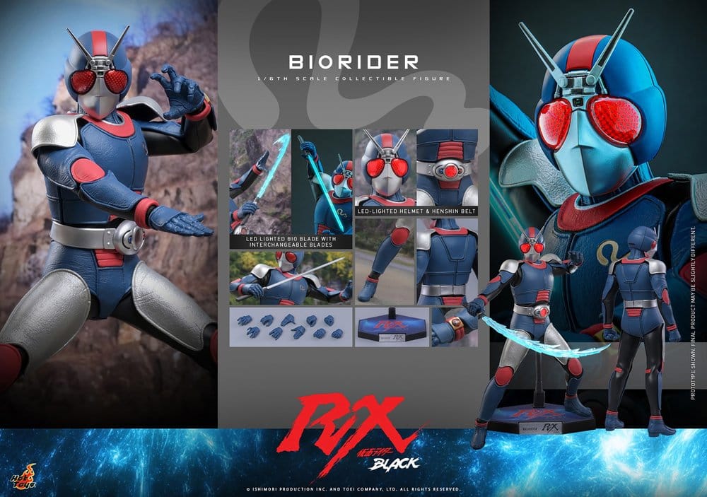 (Pre-order Deposit) Hot Toys Kamen Rider Black RX TMS180 BioRider 1/6th Scale Collectible Figure