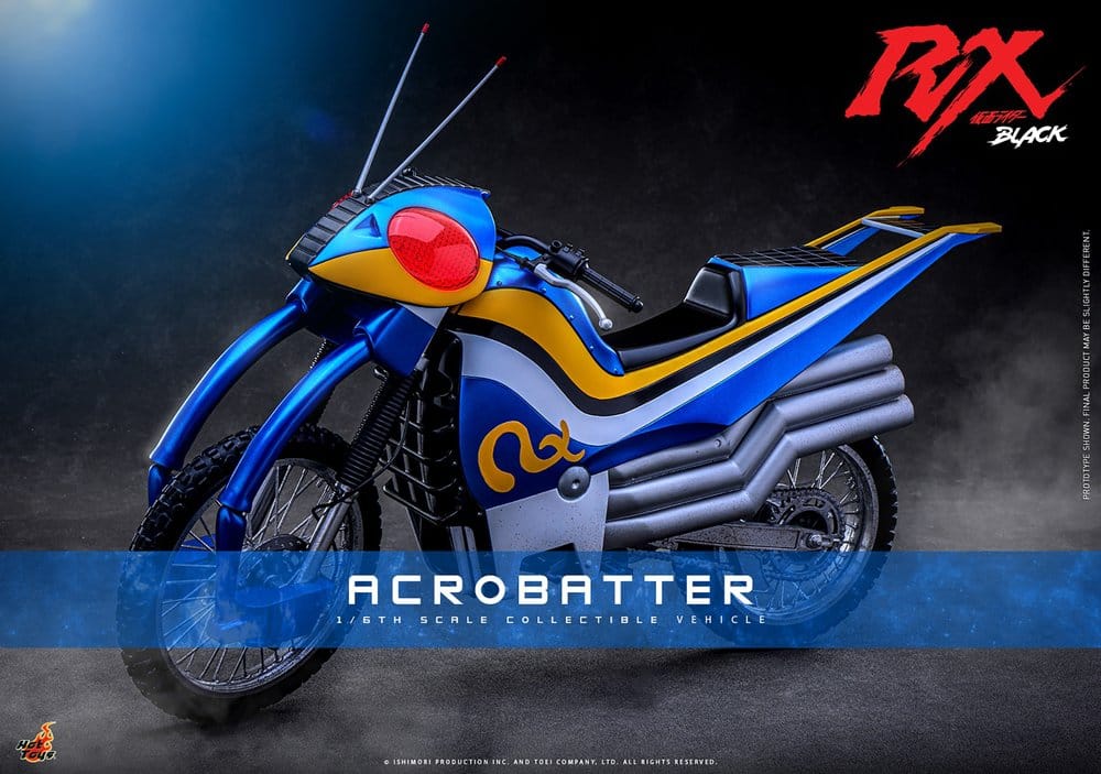 (Pre-order Deposit) Hot Toys Kamen Rider Black RX TMS182 Acrobatter 1/6 Scale Vehicle Accessory