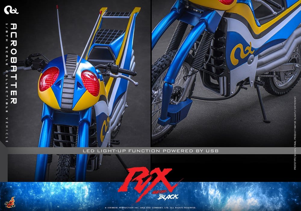 (Pre-order Deposit) Hot Toys Kamen Rider Black RX TMS182 Acrobatter 1/6 Scale Vehicle Accessory