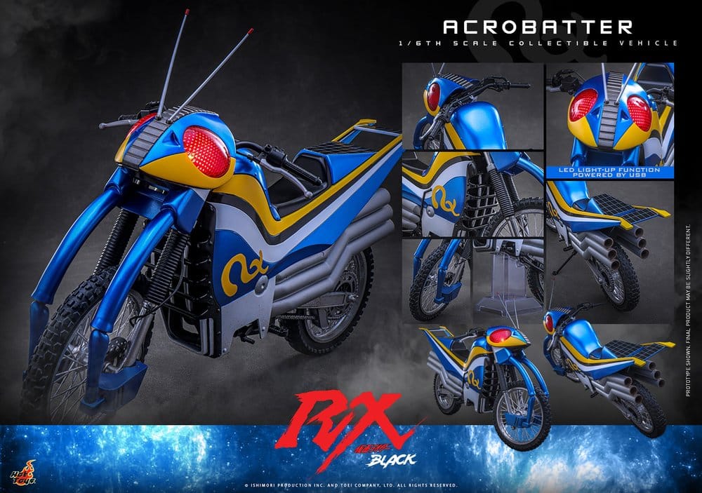 (Pre-order Deposit) Hot Toys Kamen Rider Black RX TMS182 Acrobatter 1/6 Scale Vehicle Accessory