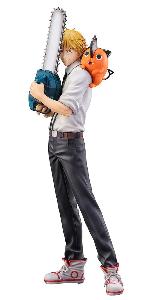 Sega Goods Chainsaw Man S-Fire Denji & Pochita 1/7 Scale Figure